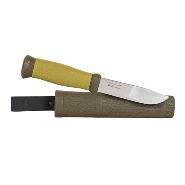 Нож Morakniv Outdoor 2000 (S) Khaki (зеленый; нержавеющая сталь)